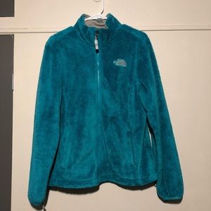 North face fuzzy jacket